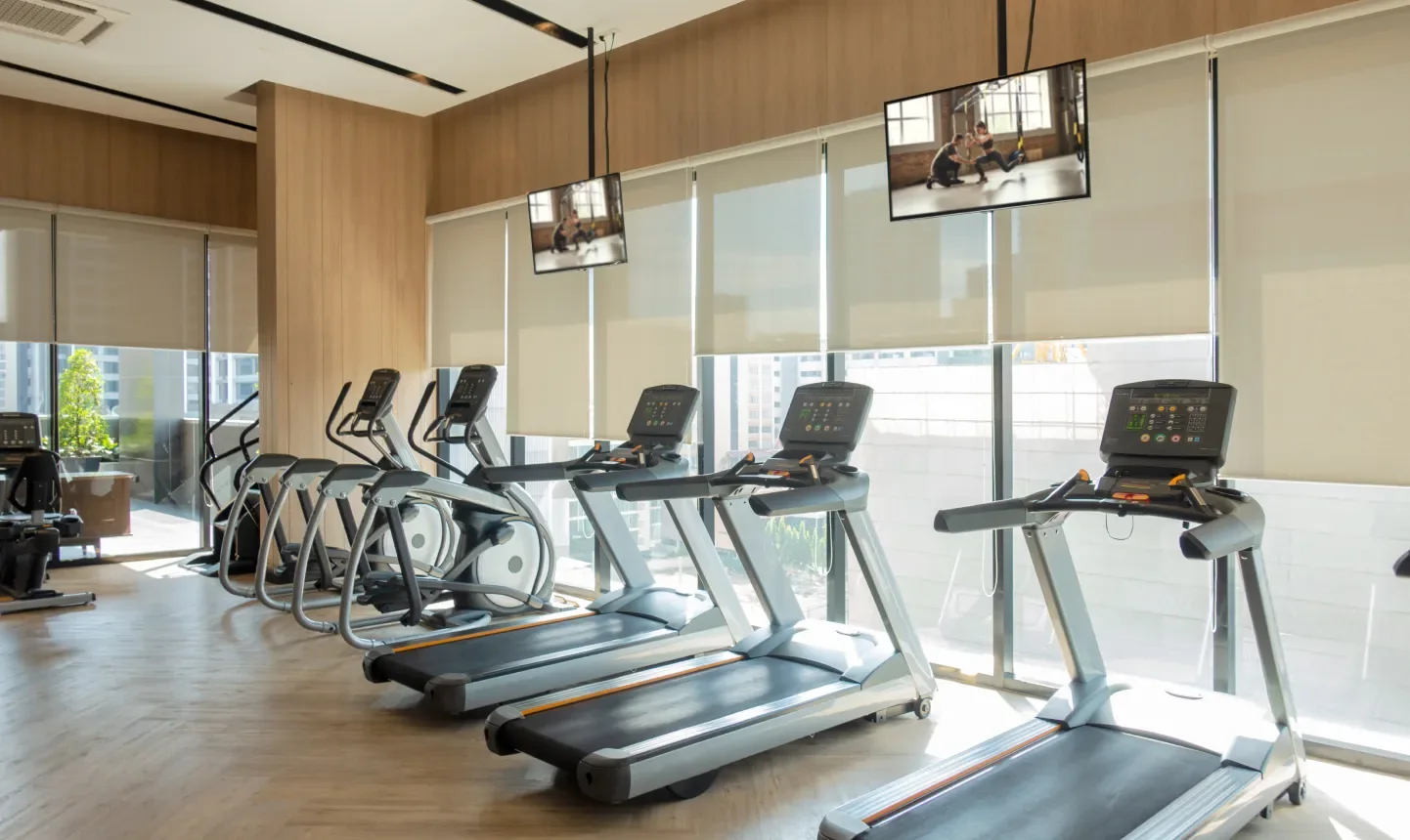 Fitness venue featured by Control4