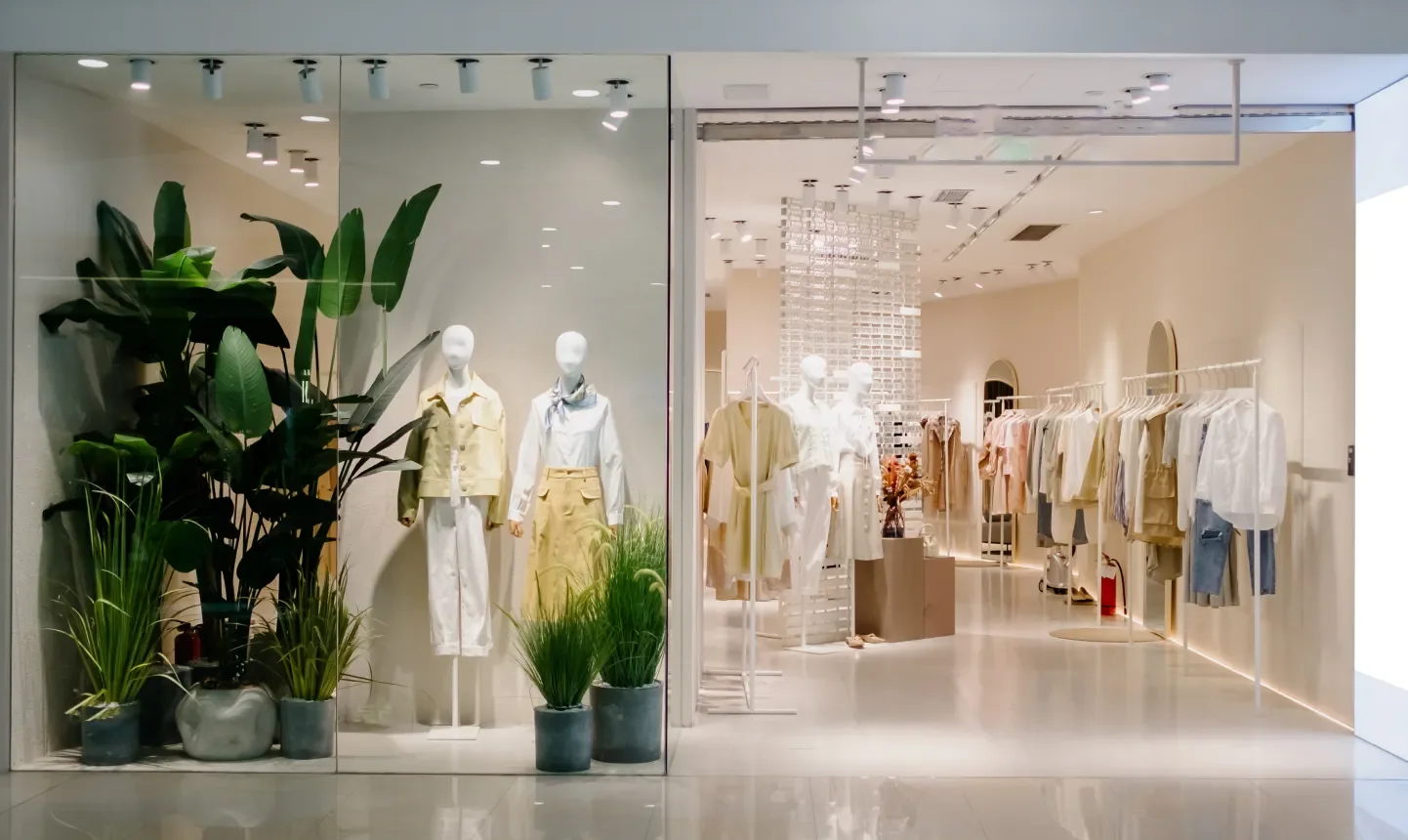 Retail environment featured by Control4